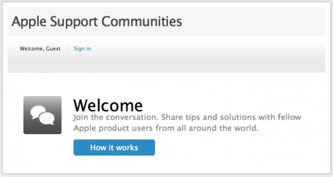 Apple Support Communities, un paso más hacia la red social