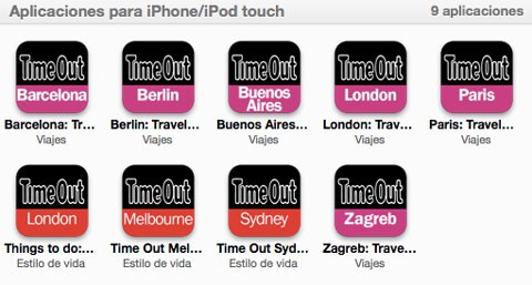 Time Out ofrece sus guías de viaje para iPhone completamente gratis