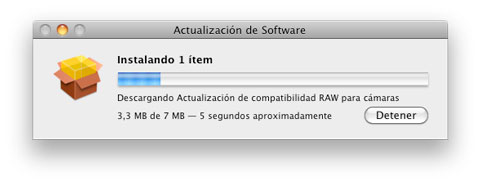 Apple mejora la compatibilidad de archivos RAW de OS X