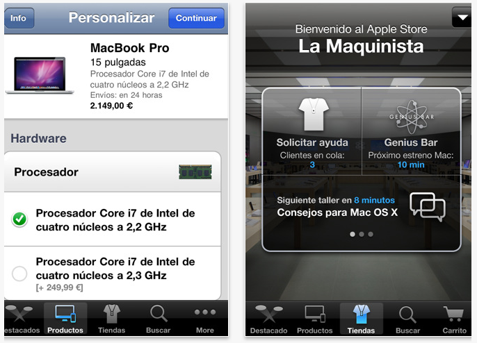 La nueva Apple Store está en tu dispositivo iOS