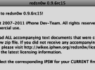 redsn0w 0.9.6rc15: Jailbreak Untethered para iOS 4.3.3
