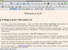 LyX: procesador de documentos que te permite utilizar LaTeX sin saber LaTeX