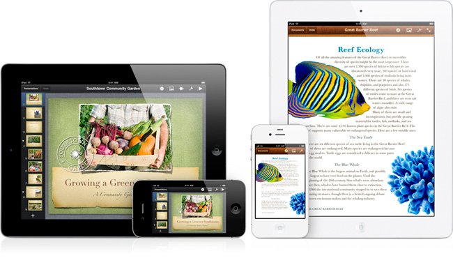 iWork llega, oficialmente, al iPhone e iPod touch