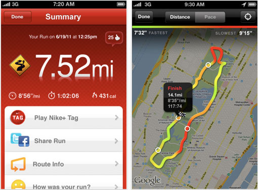 La aplicación Nike+GPS gratis por tiempo limitado
