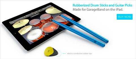 Aparecen los primeros accesorios de Garageband para iOS