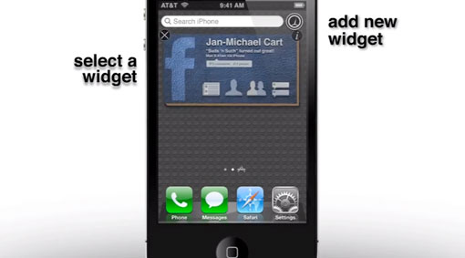 Nuevo concepto de widgets para iOS 5