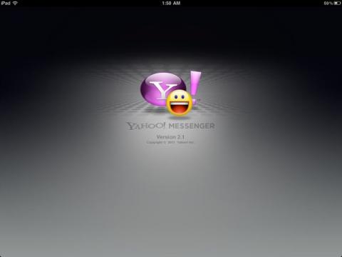 Yahoo Messenger permite hacer videoconferencias desde el iPad 2