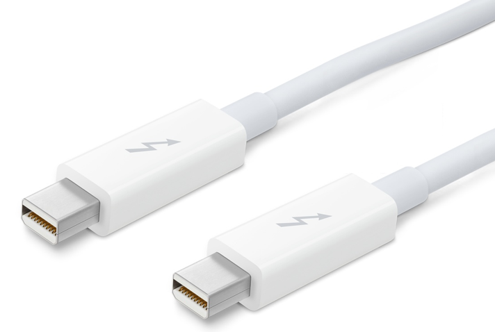 Apple ya comercializa su cable Thunderbolt