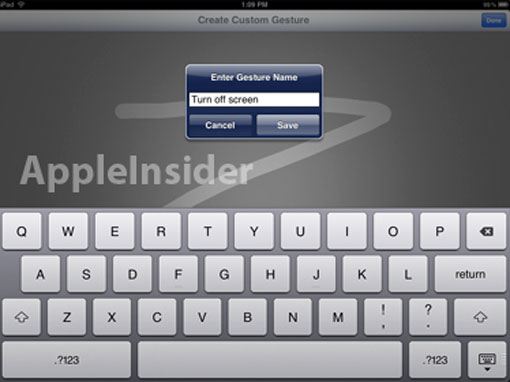 iOS 5 podría incluir gestos personalizados