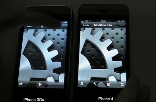 iPhone 3GS y iPhone 4 frente a frente con iOS 5