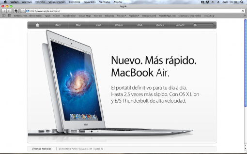 Busca desde la barra de direcciones con SafariOmnibar