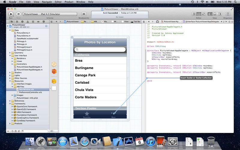 Xcode 4.1 para Lion de forma gratuita en la Mac AppStore