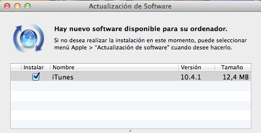 iTunes se actualiza a la versión 10.4.1