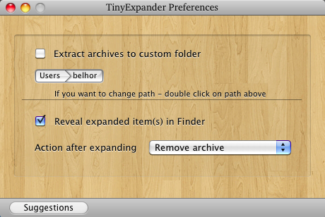 Extrae prácticamente cualquier archivo comprimido con TinyExpander