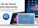 Apple ofrece hasta un 10% de descuento a los usuarios de Tuenti