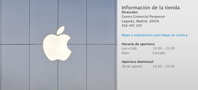 La tercera Apple Store de España ya está funcionando