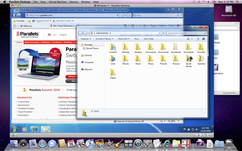 Disponible Parallels Desktop 7