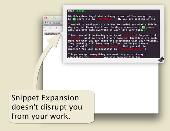 DashExpander, la mejor forma de expandir texto en Mac OS X