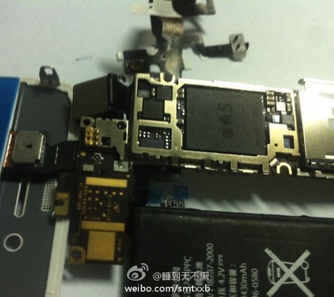 Filtrada una imagen del supuesto iPhone 4S con procesador Apple A5