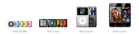 Apple podría jubilar los iPod classic y shuffle a finales de año