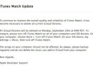 Las bibliotecas de iTunes Match en iCloud para desarrolladores serán borradas hoy