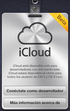 Nueva versión de Mac OS X 10.7.2 con iCloud para desarrolladores