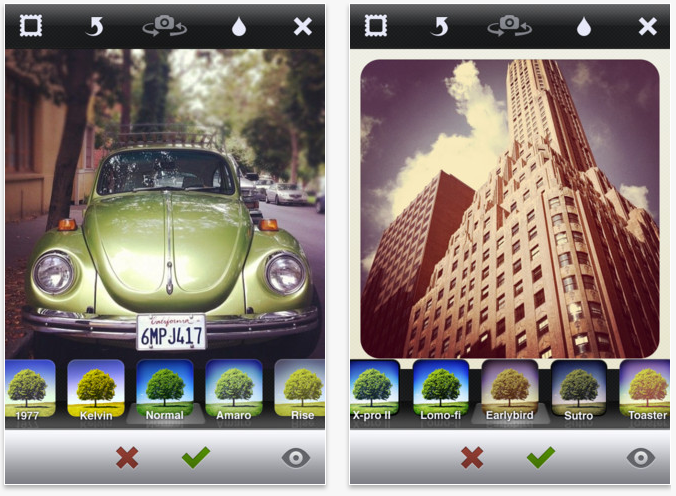 Instagram 2.0: Ahora elige el filtro antes de hacer la foto