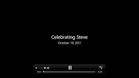 Apple publica el vídeo del homenaje a Steve Jobs