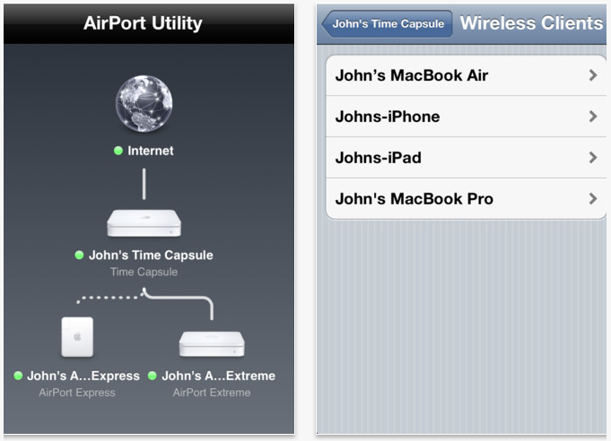 Airport Utility para iOS: Gestionando el router desde el iPhone