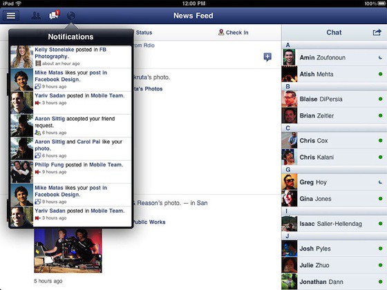 Facebook para iPad se hace oficial (por fin)