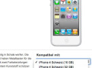 Vodafone Alemania lista en su web terminales iPhone 4 de 8Gb e iPhone 4S de 16, 32 y 64Gb