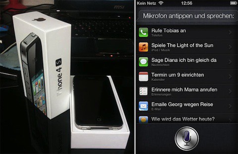 Usuarios alemanes reciben su iPhone 4S antes del lanzamiento oficial