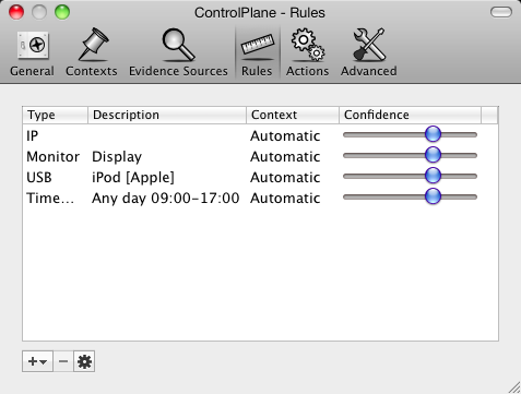 ControlPlane, o cómo establecer configuraciones que se activan de acuerdo a nuestro entorno