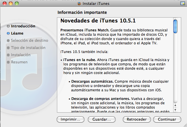 Ya disponible iTunes 10.5.1, con iTunes Match pero solo en EEUU