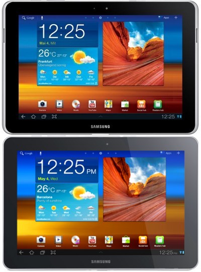 Samsung rediseña el Galaxy Tab 10.1 para poder venderlo en Alemania