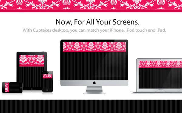 Cuptakes, sincronizar wallpapers en iPhone, iPad y Mac