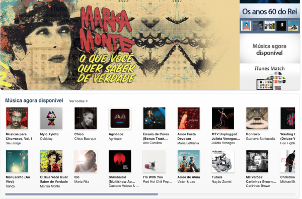 itunes store brasil