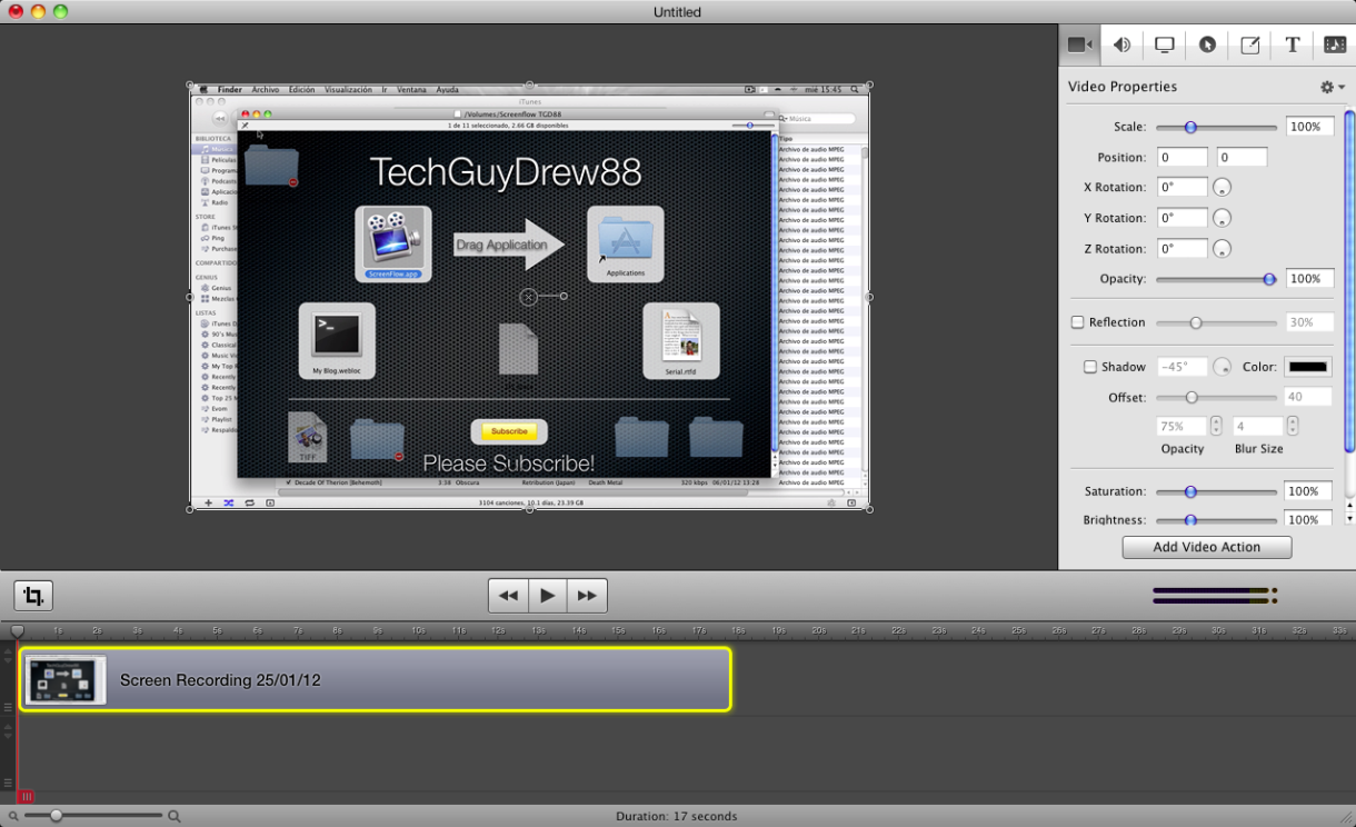 ScreenFlow, posiblemente la mejor aplicación de screencasting