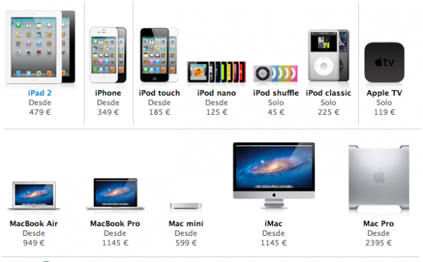 apple elimina el canon de sus precios