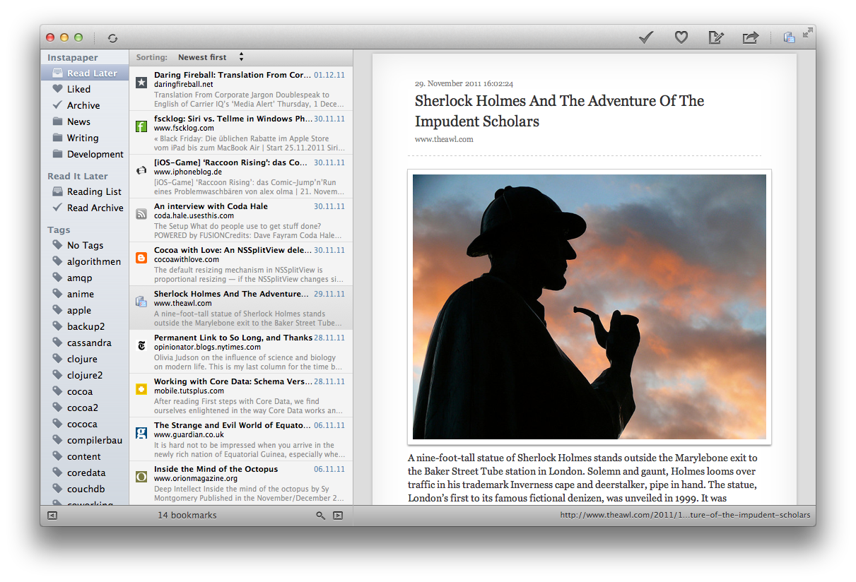 Obtén una mejor experiencia al leer tus artículos de Instapaper y Read It Later con ReadNow 2.0