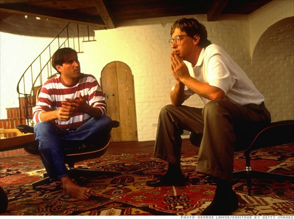 «No hubo necesidad de hacer las paces, porque nunca hubo ninguna guerra». Bill Gates se emociona recordando a Steve Jobs