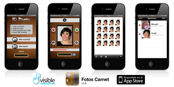 Fotos carnet desde el iPhone