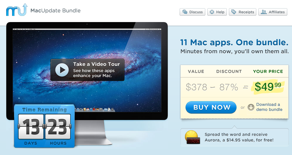 MacUpdate Bundle: 11 aplicaciones a un precio increíble