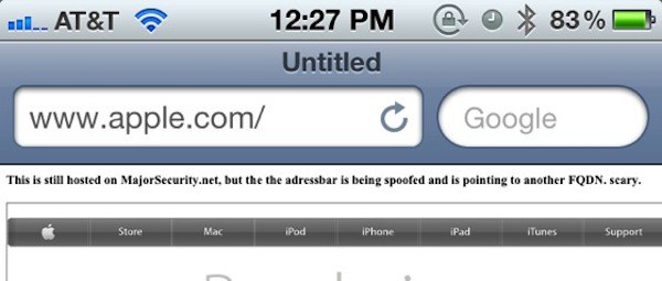 Descubierto un fallo de seguridad en Safari para iOS 5.1