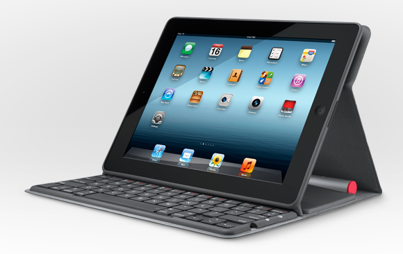 Logitech Solar Keyboard Folio: funda y teclado Bluetooth con tecnología solar para el iPad