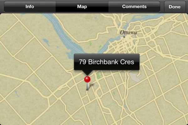 Apple incluye por fin acreditaciones a OpenStreetMap en iPhoto para iOS