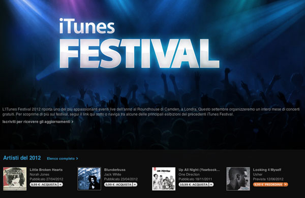 El iTunes Festival 2012 cambia de fechas