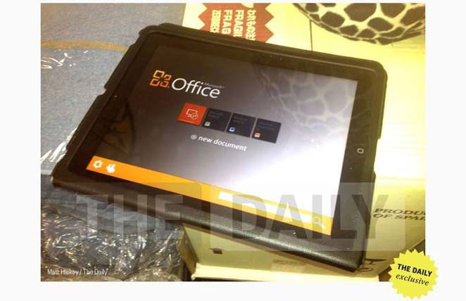 Office para el iPad podría llegar el 10 de Noviembre