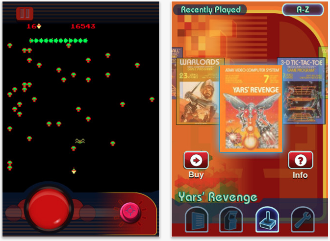 Los grandes éxitos de Atari, gratis en tu iPhone