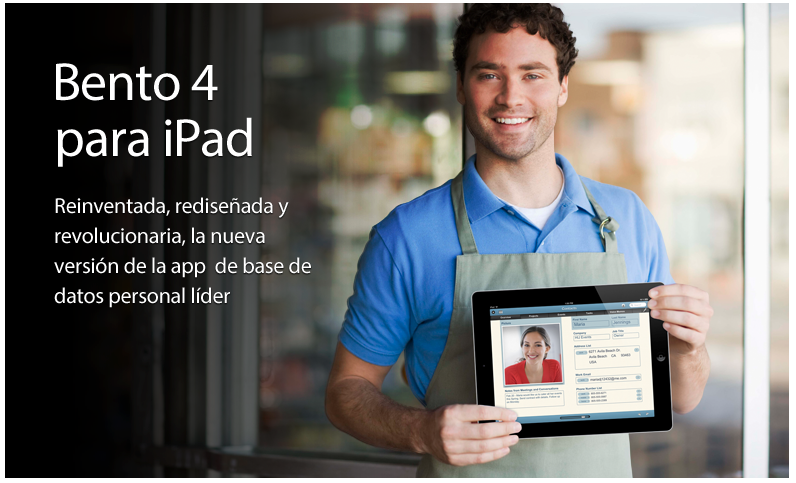 Bento 4 para iPad: FileMaker rediseña por completo su base de datos personal